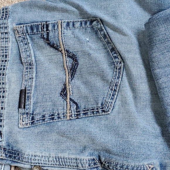 Mens Ariat Light Wash Jeans - Picture 3 of 4